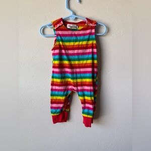 Colorful Striped Kids Bodysuit